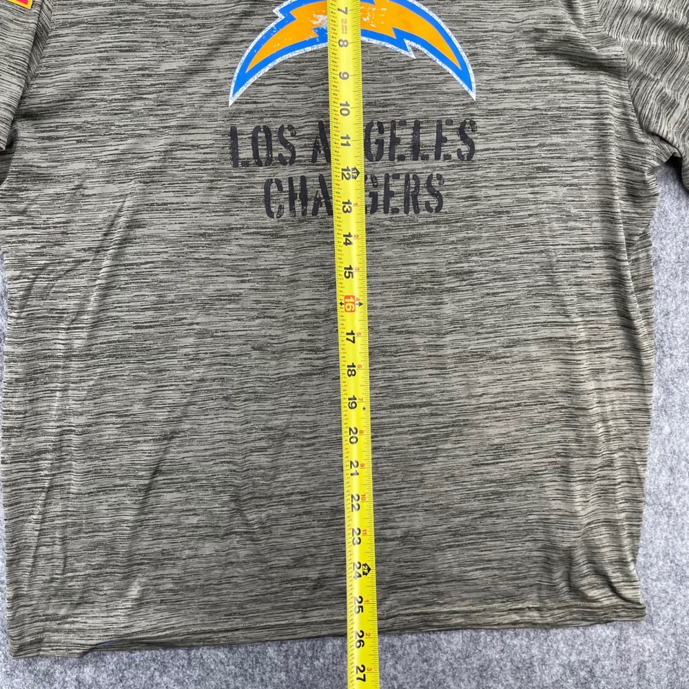 Nike Los Angeles Chargers Shirt Mens XL Salute to Service Green Collins Nike - Picture 7 of 15